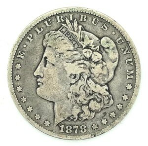 1878-CC 1ドル銀モルガンドル、非常に良い+VG+の状態、ナチュラルカラー