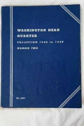 1946年〜1959年ワシントン・クォーター 90%銀貨 ホイットマン・ブック第2巻完全コレクション(3)