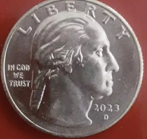 2023 エラー クォーター、裏面に写真のみ、その他の詳細なし - 希少!!