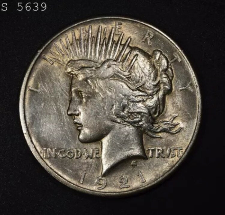 1921年ピースドル「AU+」*1点目以降送料無料*