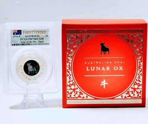 2021-P オーストラリア PCGS PR70 - 丑年 
