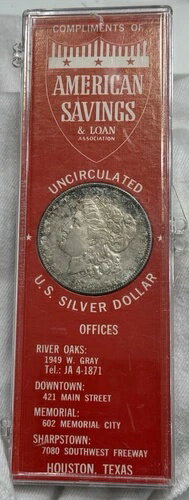 1878-S アメリカ貯蓄貸付組合モルガン・ダラー | 未使用 - 良好な状態（美品）