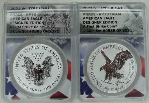 2021 S & W リバースプルーフ シルバー