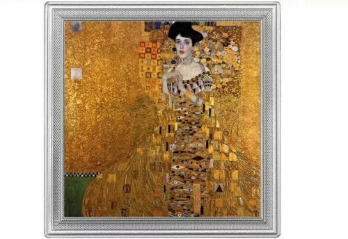 2ドル グスタフ・クリムト アデーレ・ブロッホ・バウアー ニウエ島 2オンス シルバー PP 2015