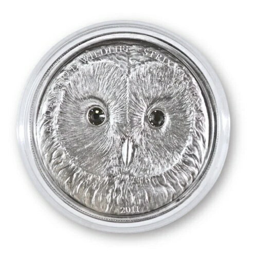 2011年 マグノリア・ワイルドライフ・プロテクション ストリクス・ウラレンシス .999 シルバー
