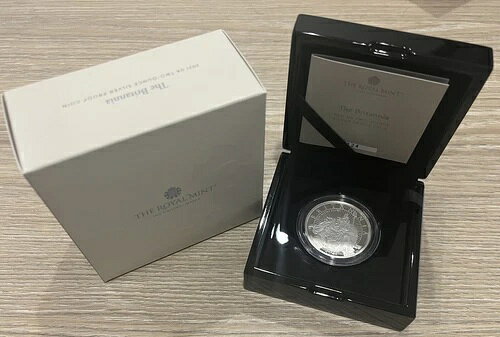 2021年 英国 2オンス シルバー プルーフ S?5、ライオン付きブリタニア、ロイヤルミント