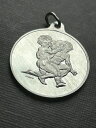 * 希少 * パンプ スイス ゾディアック 15.5グラム 999 シルバー アートバー ラウンドペンダント ヴィンテージ