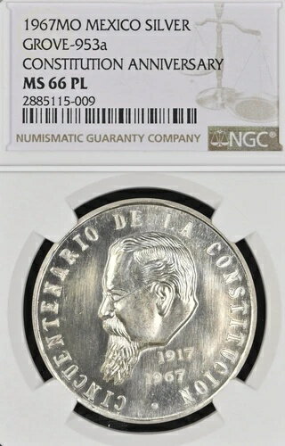 WORLD RESOURCEKINGŹۤ㤨1967 ǯᥭˡǰGROVE-953a롢NGC MS66 PL !!!פβǤʤ125,400ߤˤʤޤ