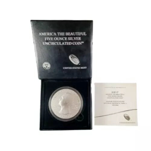 2017-P ATB 5オンス ジョージ・ロジャース・クラーク アメリカ・ザ・ビューティフル 5オンス シルバーコイン