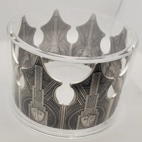 （8）1オンス.999シルバー2022韓国チェスクラウンザポーンスタッカークラウンケース入り