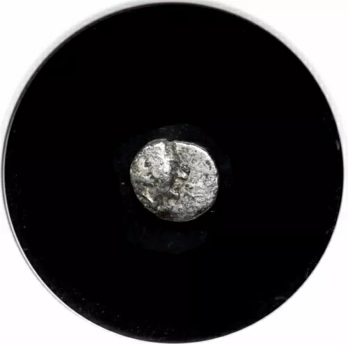 ユダヤ、ユダ。プトレマイオス1世、紀元前294年以降。銀1/4オボル、NGCファイン
