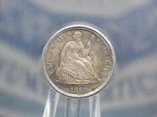 1860ǯPʼͳν С ϡե H10 ANACS MS63 #623 Unc BU ECC&C, Inc.