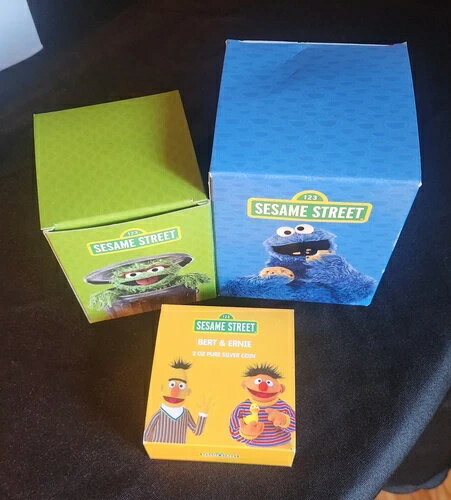 サモア・バートとアーニー、クッキーモンスター、オスカー・ザ・グラウチ