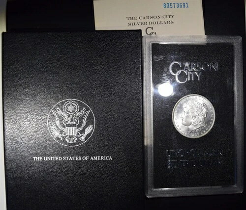 1883-CC GSA モルガン銀貨「Gem BU」*1点目以降は送料無料*