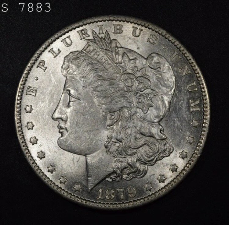 1879-O モルガン銀貨「VCH BU」*1点目以降は送料無料*