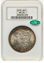 1879年モルガン銀貨、NGC MS64 CAC、非常に希少なコイン!、トーン付きGEM PQ