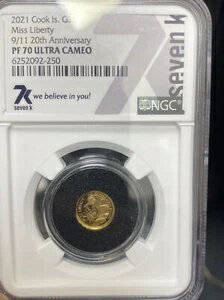 2021年の料理は。g$5 9/11 20周年記念 ミス・リバティ pf70