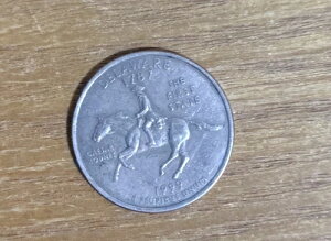 1999年 デラウェア州 1787年 初代州 25セント硬貨(素晴らしい状態)