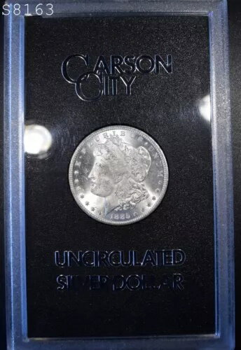 1885-CC *GSA* モルガン銀貨 箱/COAなし "VCH BU" *1点目以降は送料無料*