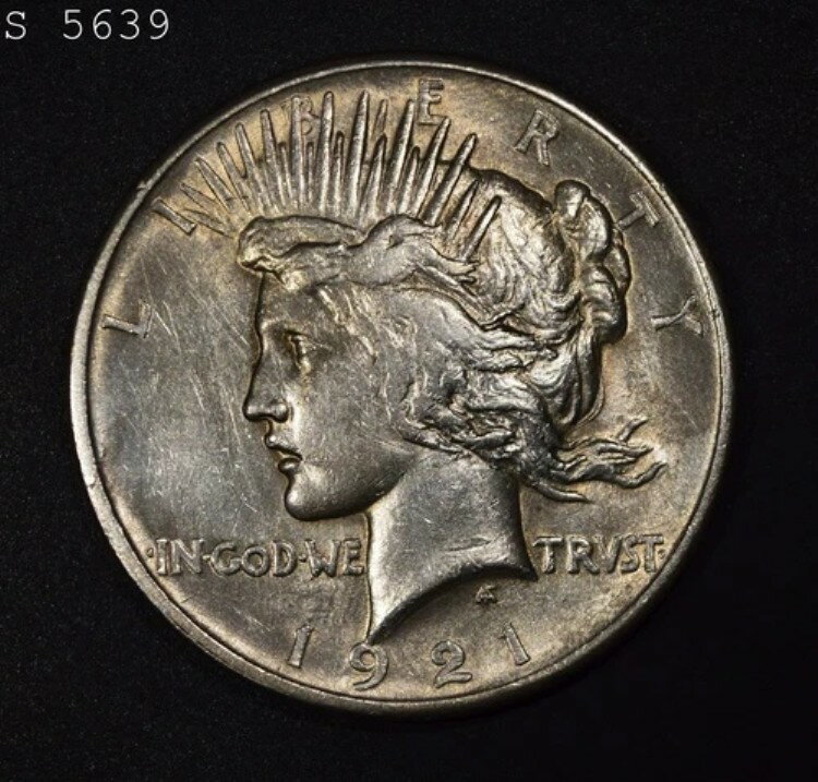 1921年ピースドル「AU+」*1点目以降送料無料*