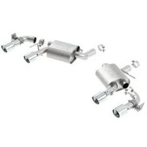 Borla 11925 ATAK アクスルバック排気システムキット 2016-2023 シボレー カマロ用