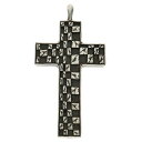 Chrome Hearts Matty Boy 99 Eyes クロスペンダント シルバーネックレストップ