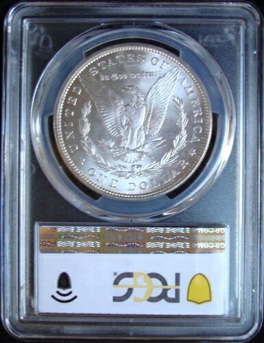 WORLD RESOURCE【KING店】の1885年モルガン銀貨 - PCGS MS 65 - ゴールドシールド｜アングル3