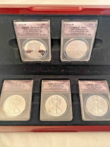 2011 25周年記念シルバーイーグルセ