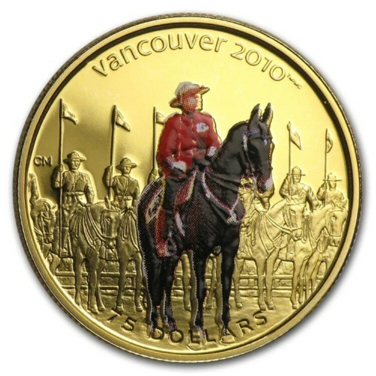 2007年カナダオリンピック金メダル75ドルRC騎馬警察(3)