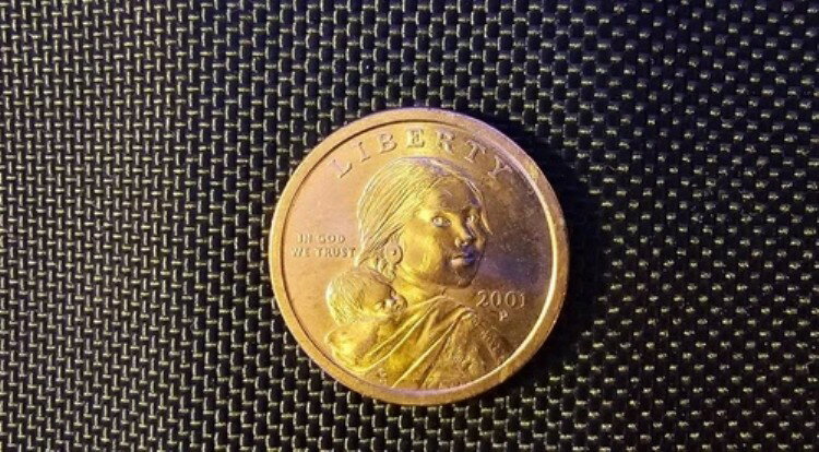 2001年 P サカガウィア ネイティブアメリカン ゴールデン ダラー