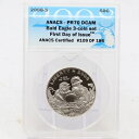 2008 S ハクトウワシ ハーフドル PR70DCAM ANACS 発行初日 サンフランシスコ|詳細画像