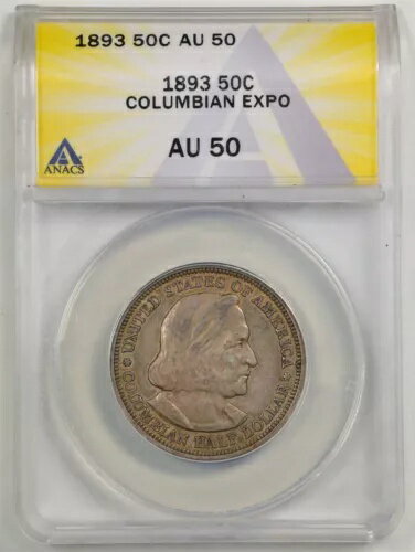 WORLD RESOURCEKINGŹۤ㤨1893ǯ 50 ӥǰϡեɥ AU50 ANACS 7136236פβǤʤ60,500ߤˤʤޤ