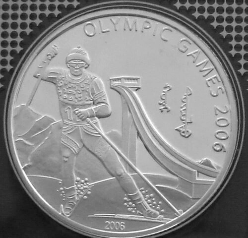 モンゴル 500 トグルグ 銀メダル 2006年トリノオリンピック クロスカントリースキー