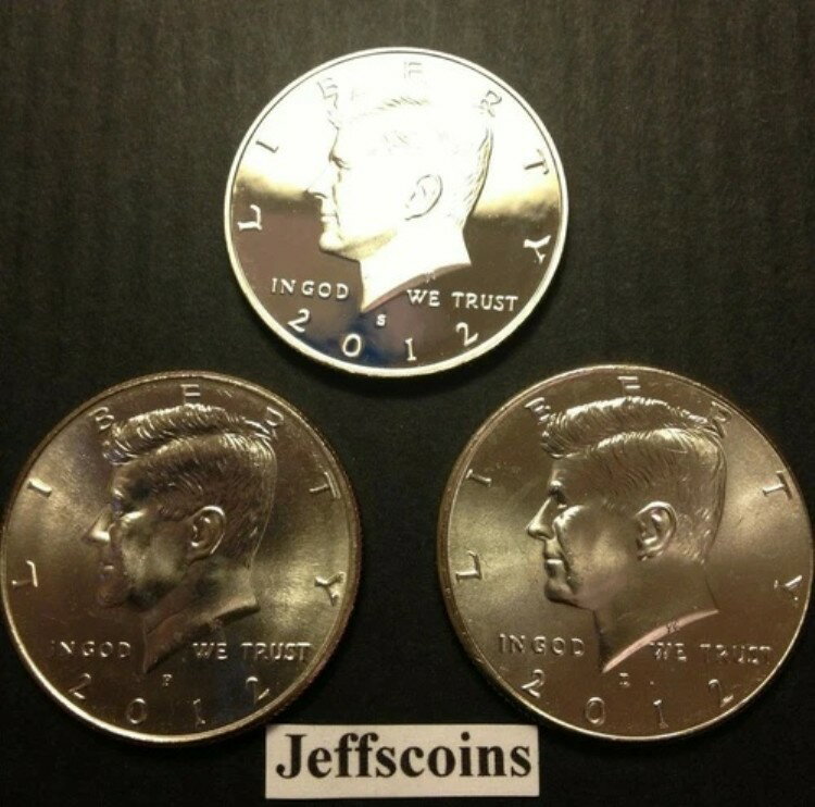 2012 P D S ケネディ ハーフダラー プ