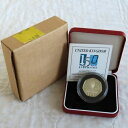 英国 2000年 公共図書館 ピエフォート 50ペンス 銀貨 プルーフ - 箱入り/コート/外箱
