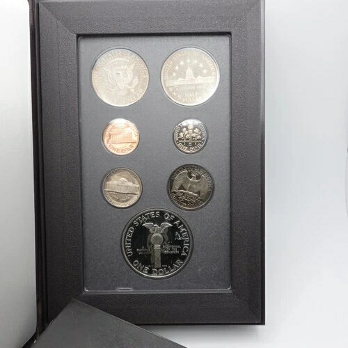 WORLD RESOURCE【KING店】の1989年 S 米国造幣局 プレステージ 6枚 プルーフコインセット - COA & ボックス｜アングル2