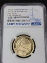 2017-S 225周年記念 サカガウィア・ダラー E.R..NGC SP70 エンハンス仕上げ