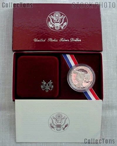 1983-S ロサンゼルスオリンピック円盤投げ選手記念プルーフ銀貨