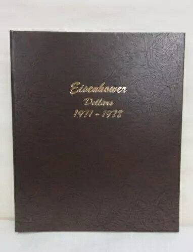 ダンスコ コインアルバム #7176 アイゼンハワー アイク ドル 1971-1978 プルーフなし 2ページアルバム