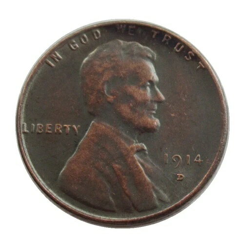 人気！1914年 Dリンカーン小麦セントペニー希少品、人気急上昇中