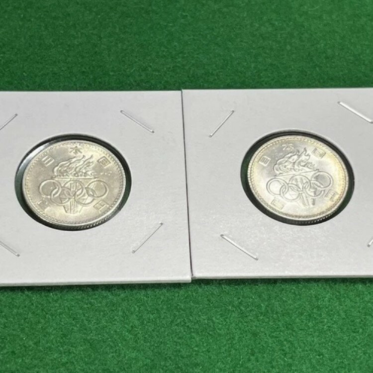 1964年東京オリンピック記念貨幣 100円 2プルーフ貨幣 / 66