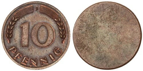 WORLD RESOURCEKINGŹۤ㤨Frg 10 Pfennig (1949 J ץ / Ը Der Wertseite IN Ƽ XF 124026פβǤʤ552,200ߤˤʤޤ