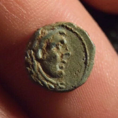 イリリア、ディラキウム コイン ヘラクレス - 弓、棍棒、矢筒、ΔAMA-TEOΣ、紀元前 230 年、レア