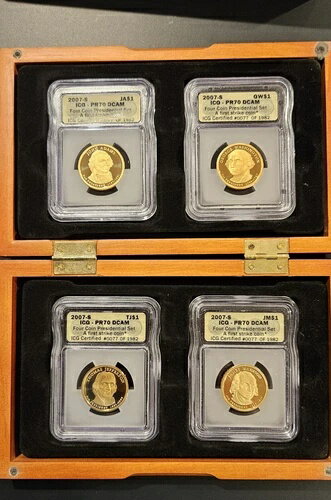 2007年 S 4枚セット 大統領プルーフコ