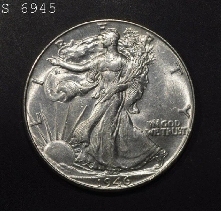 1946年 リバティウォーキング ハーフドル "BU" *1点目以降送料無料*