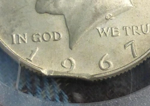 1967ǯ PCGS AU 58 ९å ͥǥ ϡե顼ƹ 50ȡߥȥ顼