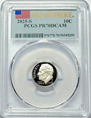 2025-S ルーズベルト ダイム ファース