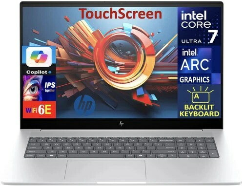 2025 HP Envy 17.3インチ FHD ノートパソコン Win11Pro Ultra7 最大64GB RAM 4TB SSD、タッチバックラ..