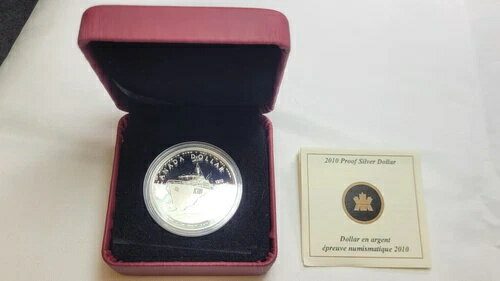 2010年カナダ プルーフ銀貨 海軍100周年記念 HMCS サックビル