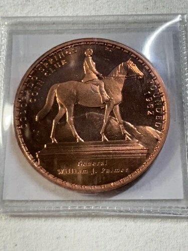 2012年コロラドスプリングス・コインクラブ50周年記念プルーフ銅メダル